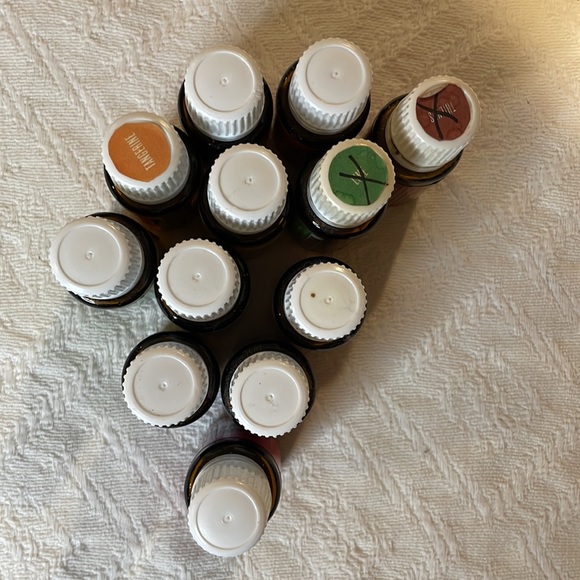Dozen Empty Young Living 15 ml oil bottles recycle craft gift giving. - Picture 2 of 5